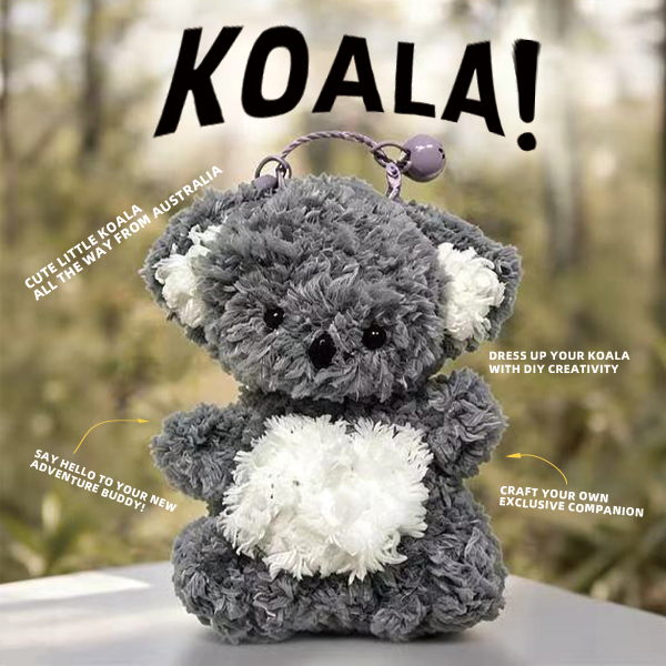 DIY Koala twisty doll