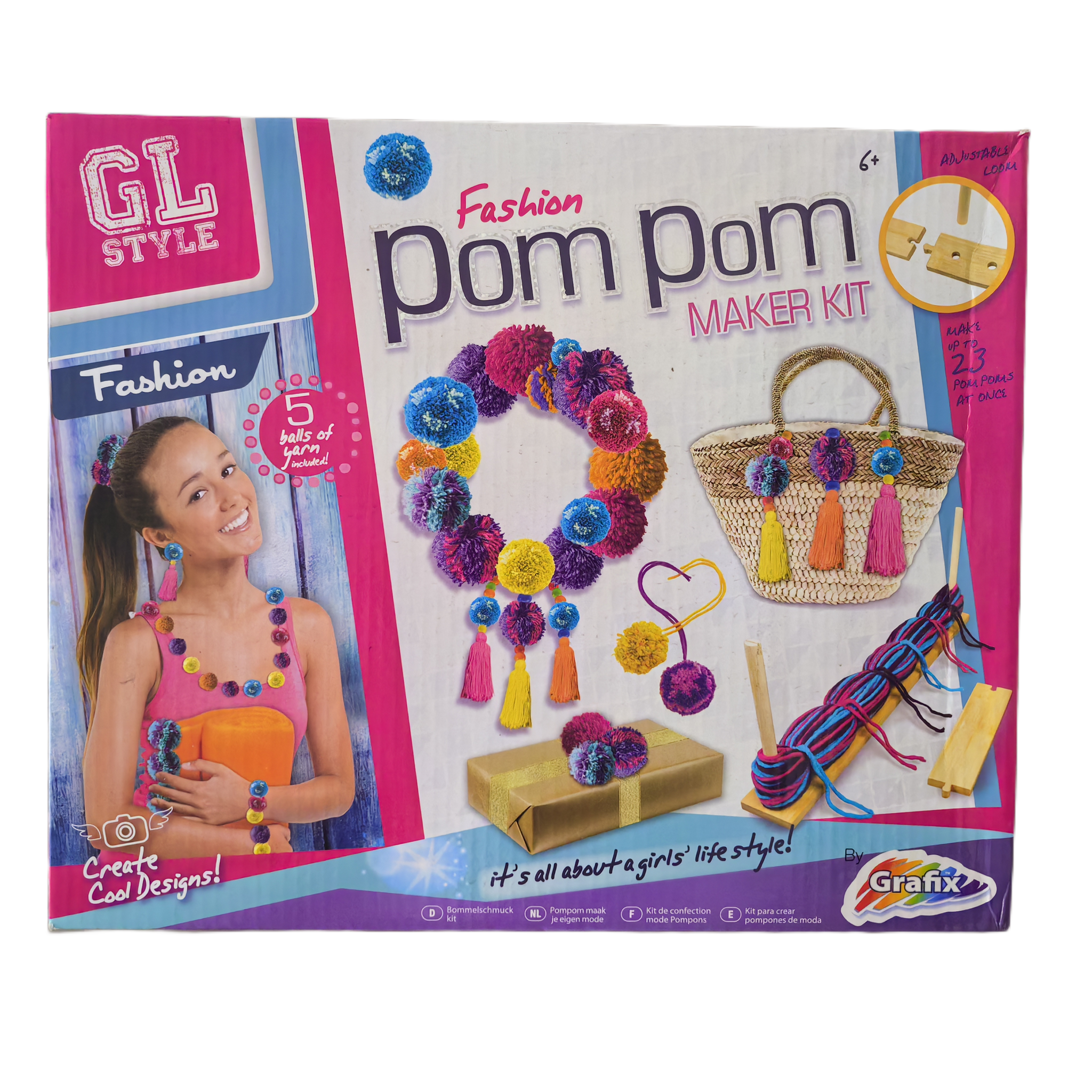 Fashion Pom Pom Maker Kit