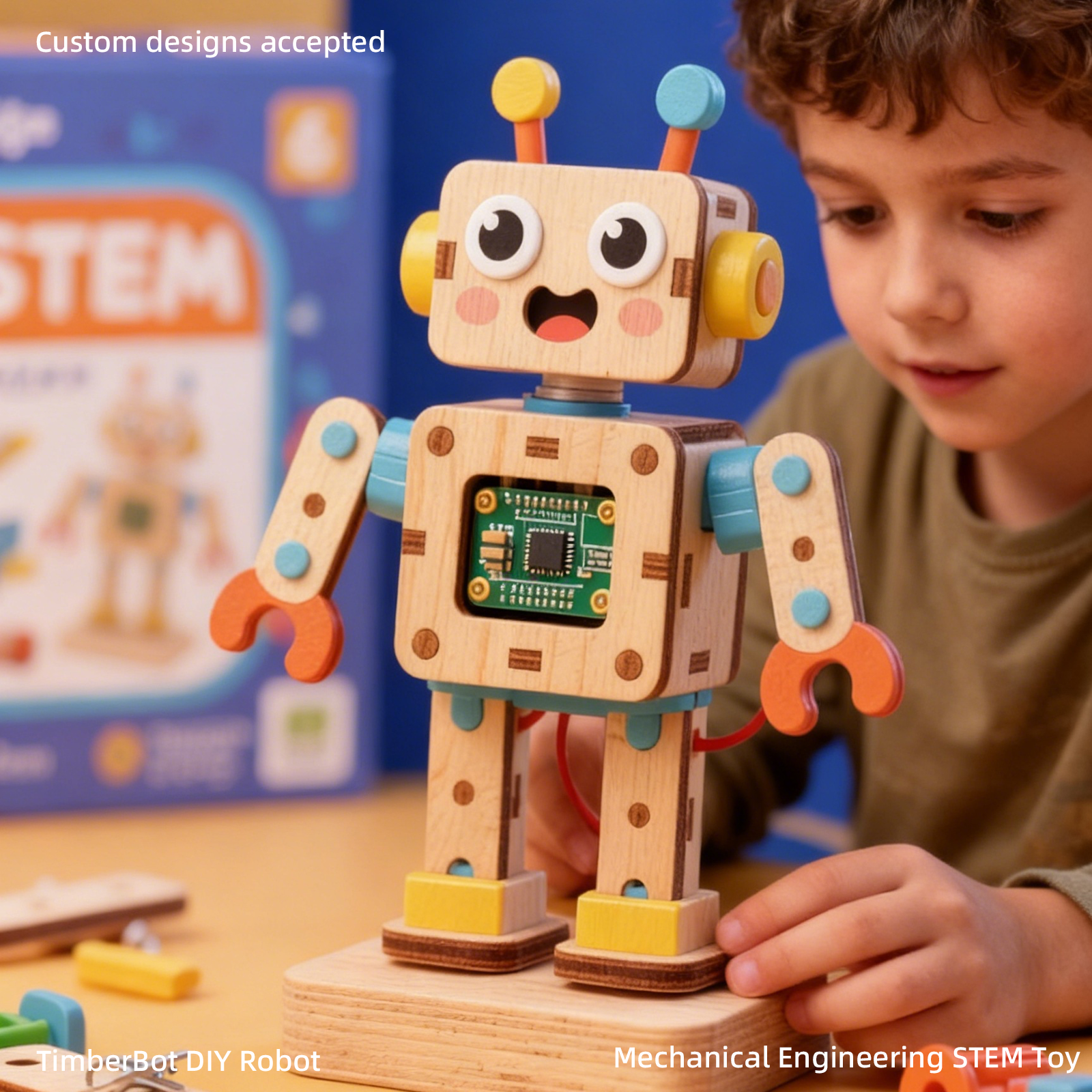 TimberBot DIY Robot_Programming toy_PRODUCTS_FLY BERRY